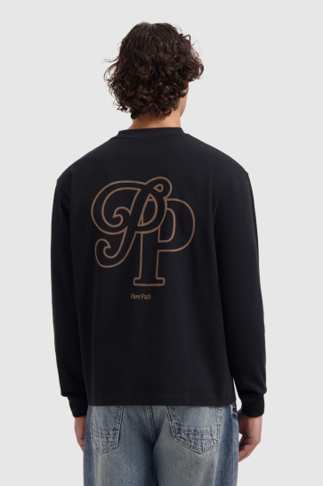 Pure Path T-shirt BOXY FIT 25030126 02 Black