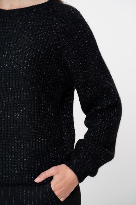 Geisha zwarte dames trui | Close up
