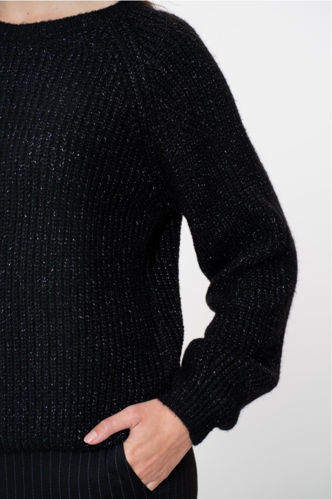 Geisha zwarte dames trui | Close up