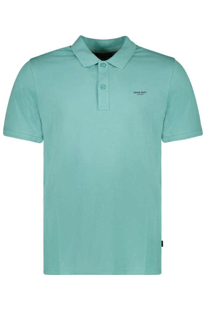 Cars groene heren polo | Vooraanzicht