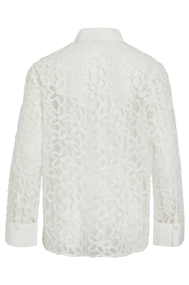 Vila witte dames blouse | Achteraanzicht