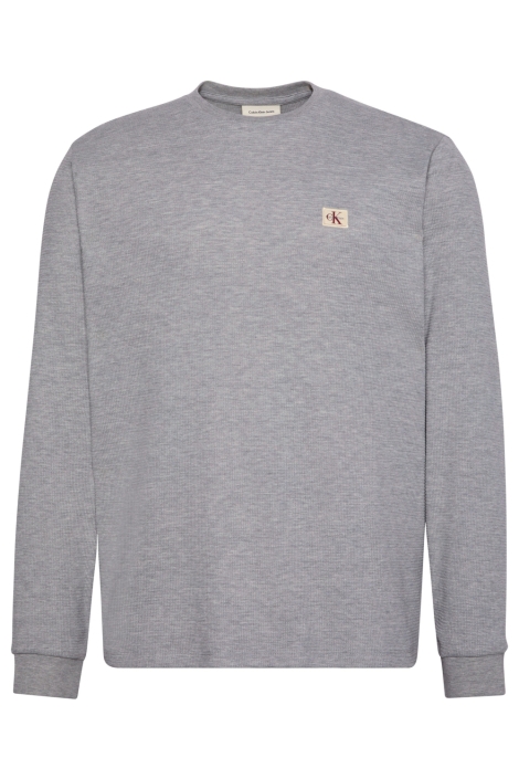 Calvin Klein grijze heren t-shirt | Vooraanzicht