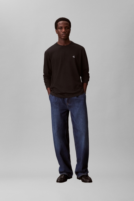 Calvin Klein zwarte heren t-shirt | Model