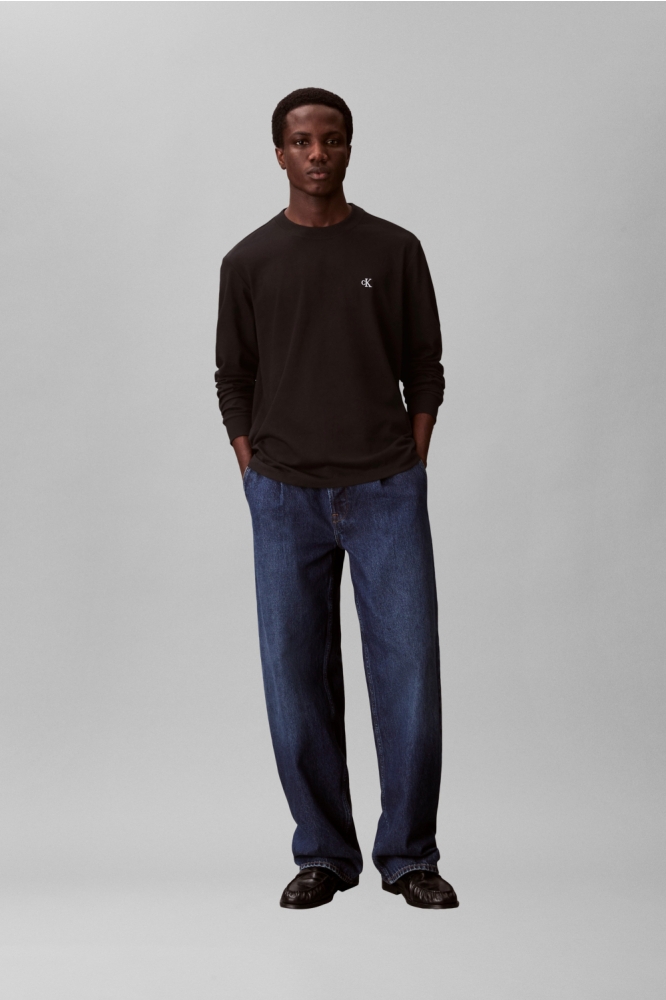 Calvin Klein zwarte heren t-shirt | Model