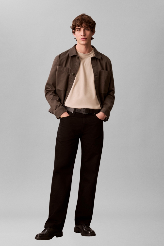 Calvin Klein camel heren t-shirt | Model