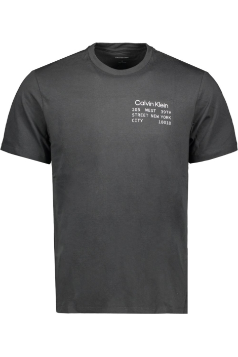 Calvin Klein zwarte heren t-shirt | Vooraanzicht