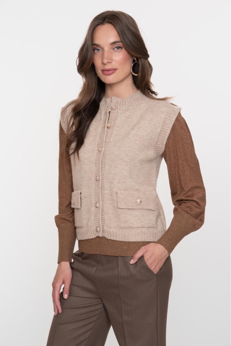 Geisha zand dames trui | Model