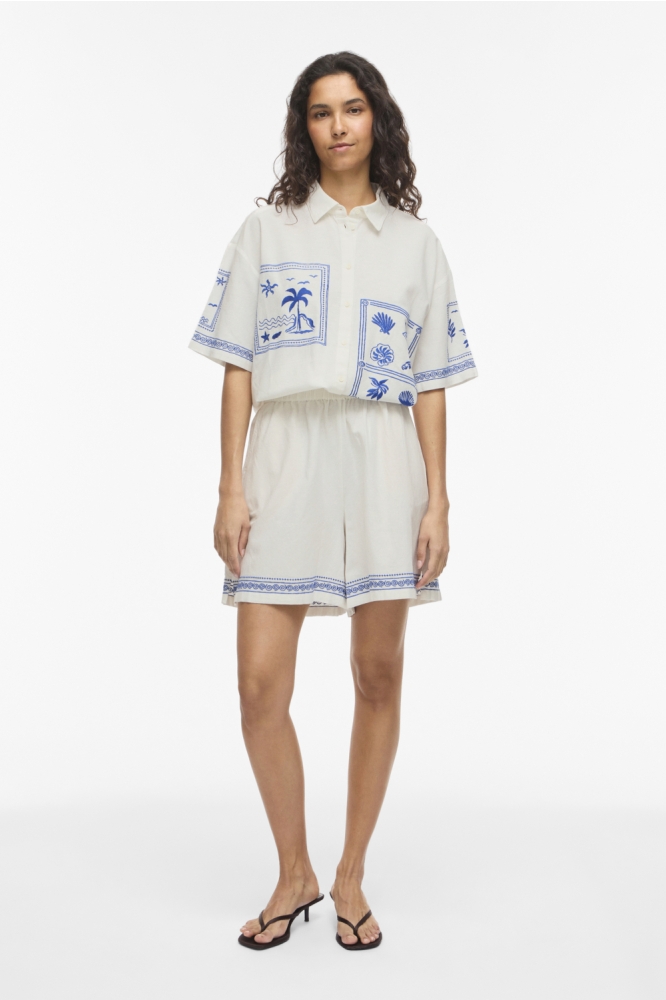 Vila witte dames blouse | Model