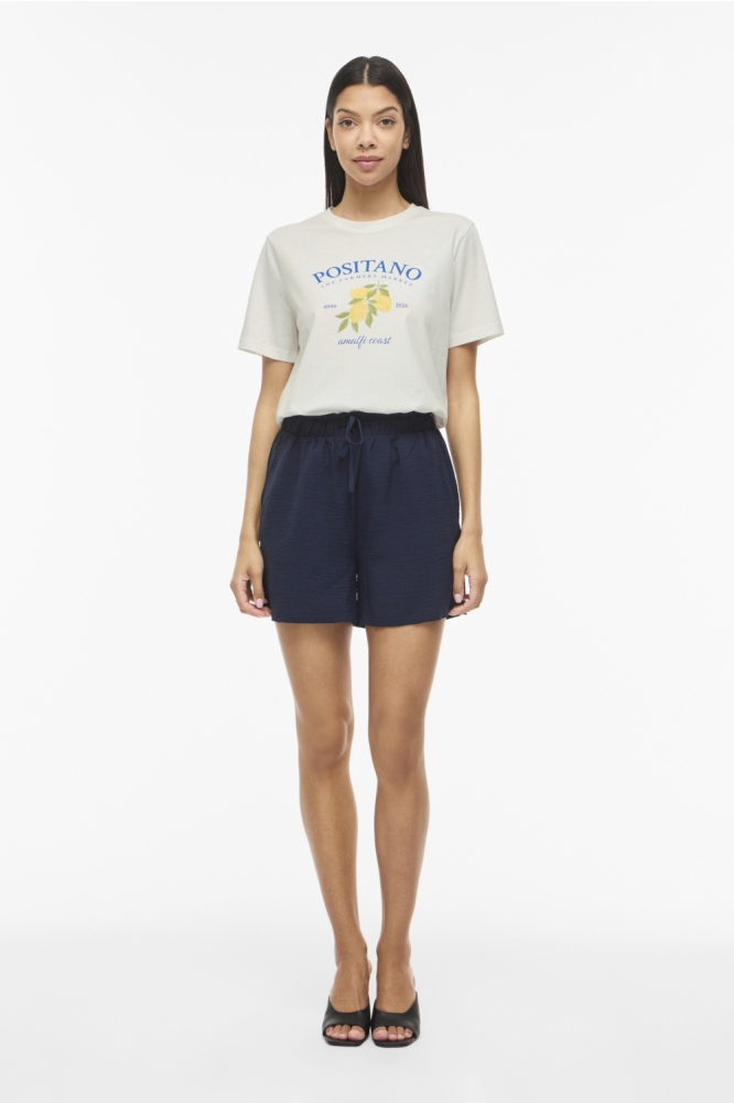 Vila witte dames t-shirt | Model