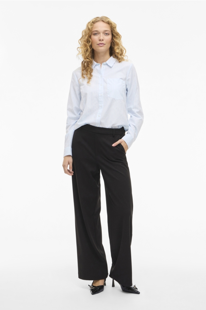 Vila blauwe dames blouse | Model