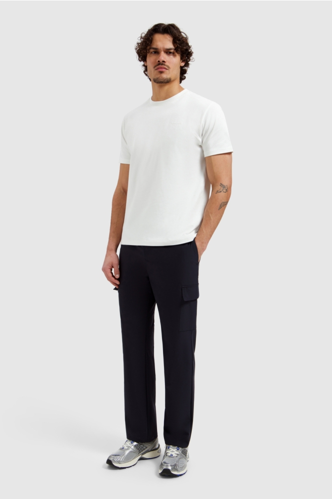 Pure Path witte heren t-shirt | Model