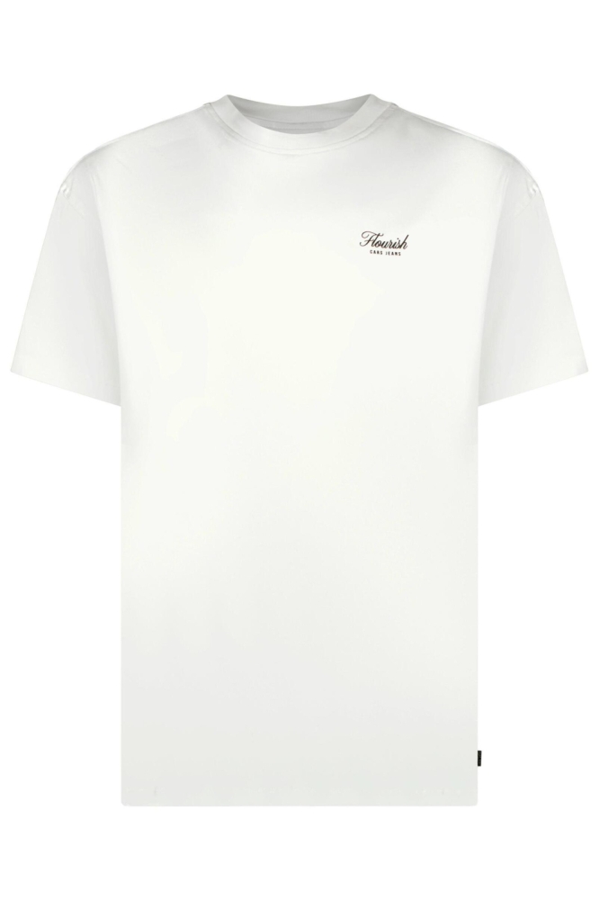 Cars witte heren t-shirt | Vooraanzicht