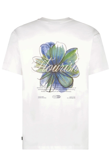 Cars witte heren t-shirt | Achteraanzicht