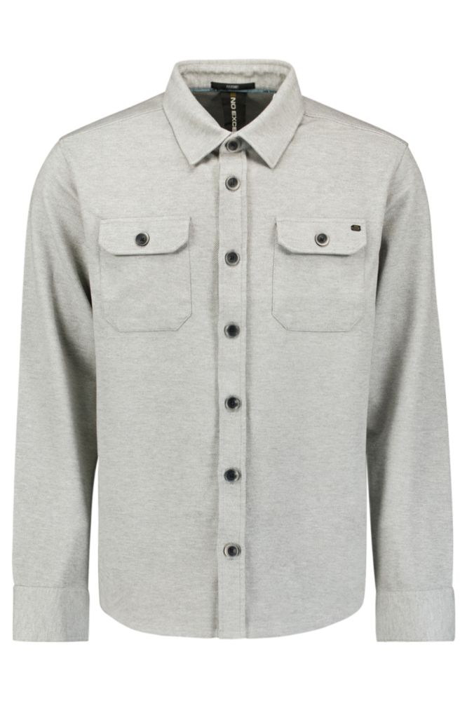 NO-EXCESS grijze heren vest | Vooraanzicht