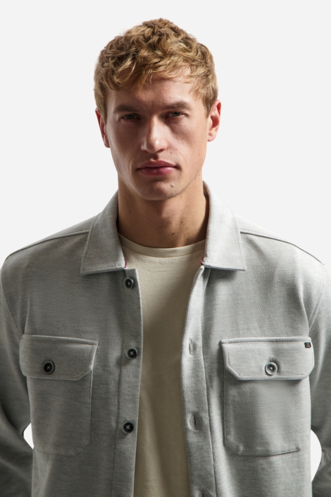 NO-EXCESS grijze heren vest | Close up