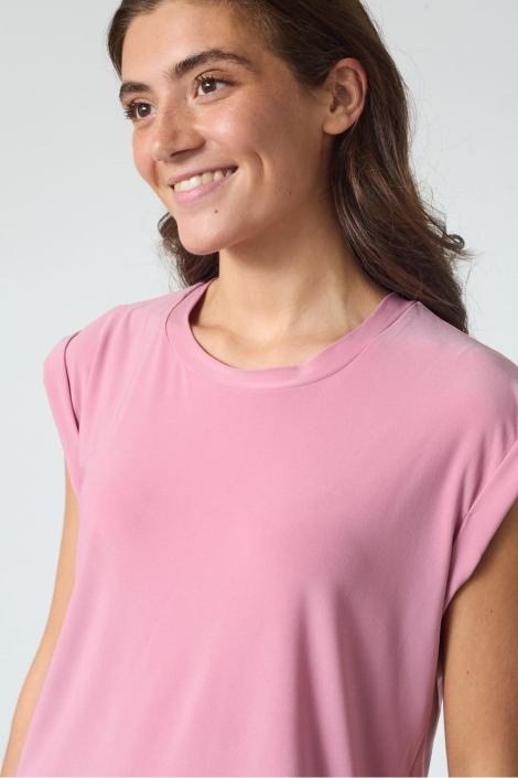 SisterS point roze dames t-shirt | Close up