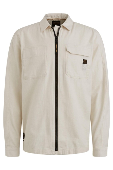 PME legend long sleeve shirt ctn slub cargo b Beige