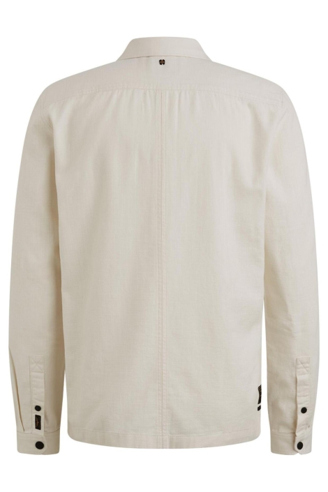PME legend beige heren overhemd | Achteraanzicht