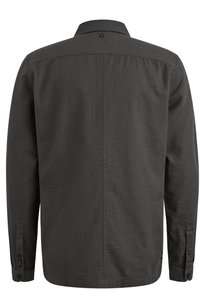 PME legend grijze heren overhemd | Achteraanzicht