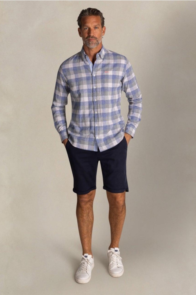 NZA groene heren overhemd | Model