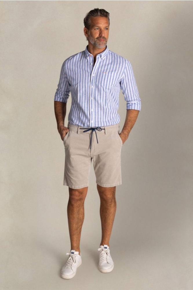 NZA blauwe heren overhemd | Model