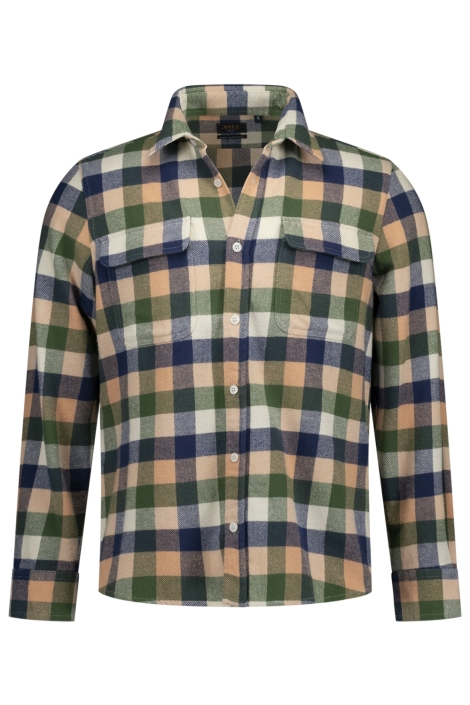 NZA oranje heren overhemd | Vooraanzicht