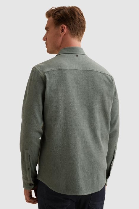 Vanguard blauwe heren overhemd | Model achteraanzicht