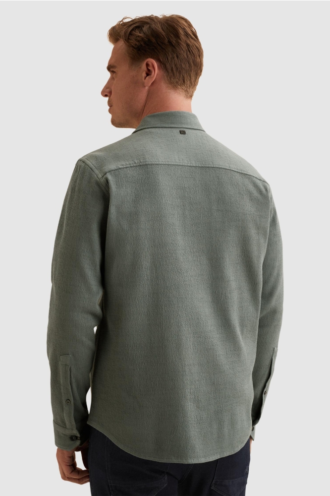 Vanguard blauwe heren overhemd | Model achteraanzicht