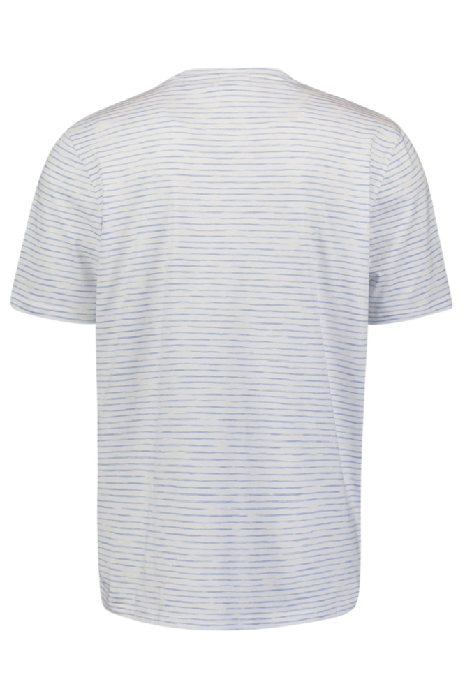 NO-EXCESS blauwe heren t-shirt | Achteraanzicht