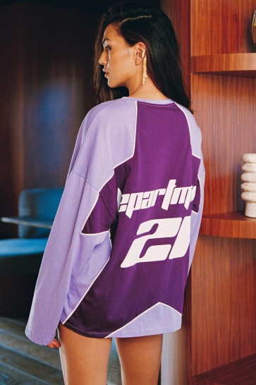 Refined Department BATT LONGSLEEVE R2602811917 800 LILAC