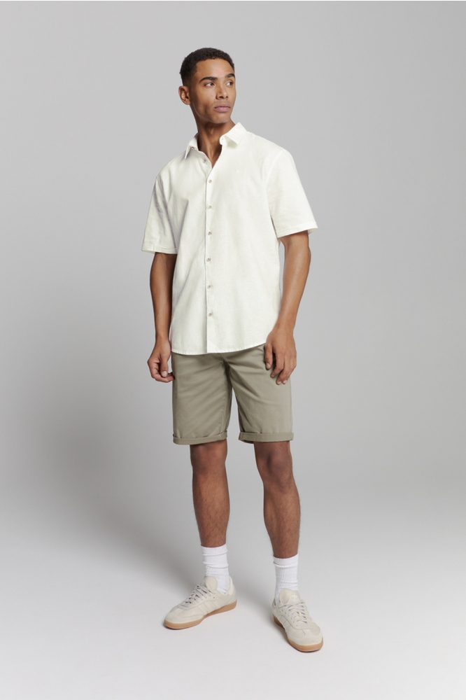 NO-EXCESS witte heren overhemd | Model