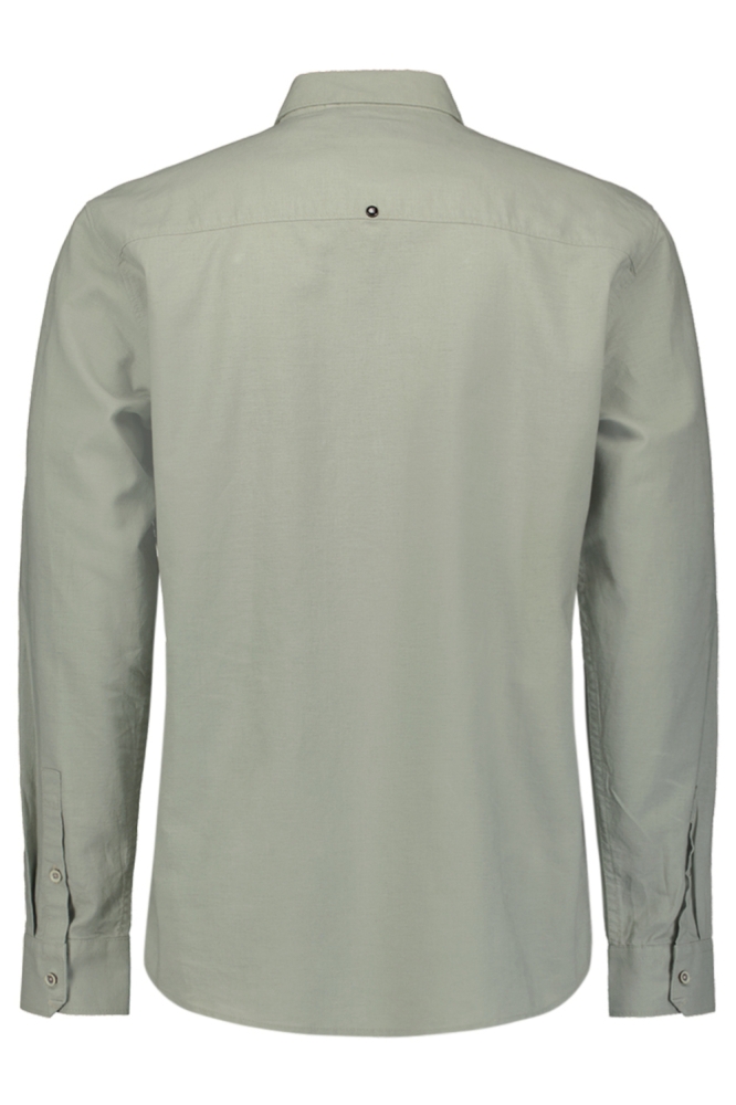 NO-EXCESS groene heren overhemd | Achteraanzicht