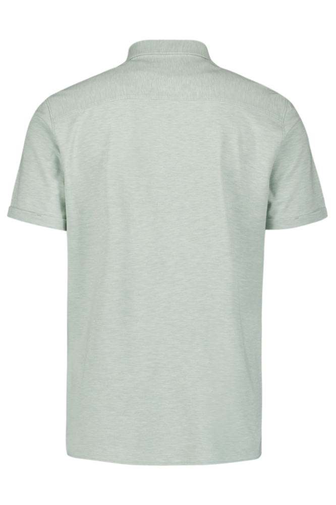 NO-EXCESS groene heren overhemd | Achteraanzicht