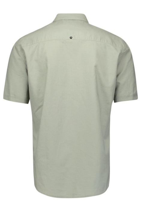 NO-EXCESS groene heren overhemd | Achteraanzicht