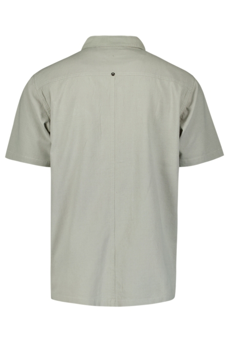 NO-EXCESS groene heren overhemd | Achteraanzicht