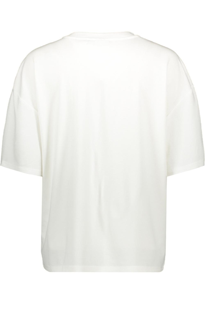 Vila witte dames t-shirt | Achteraanzicht