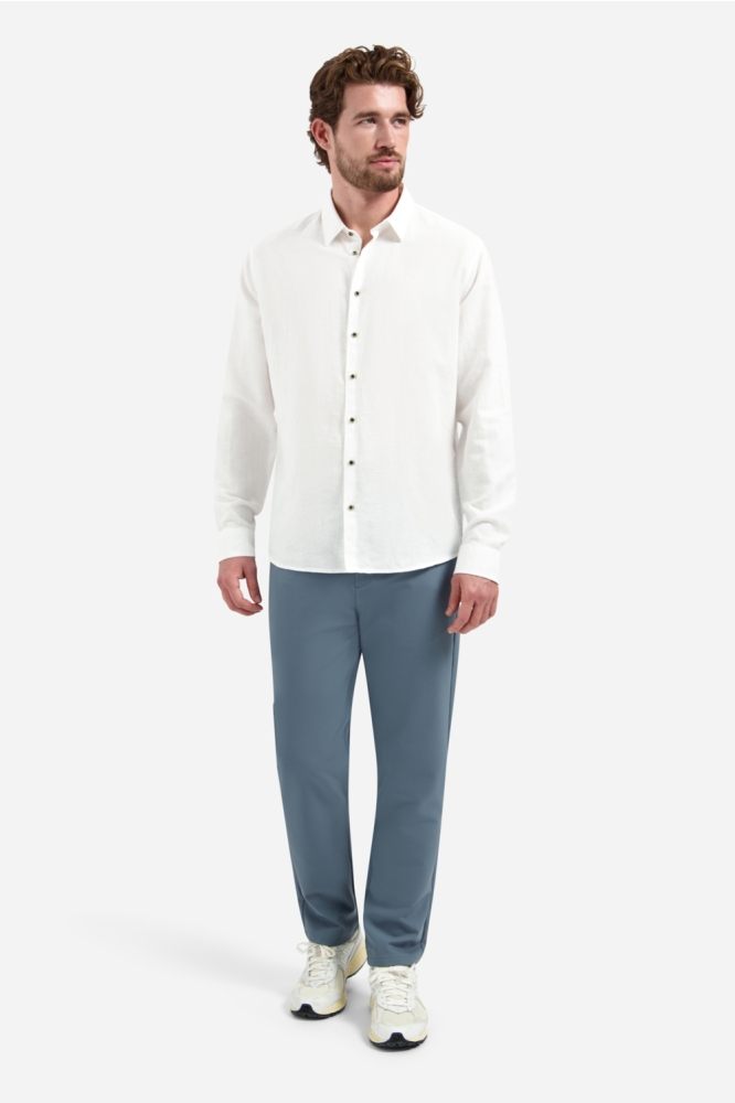 NO-EXCESS witte heren overhemd | Model