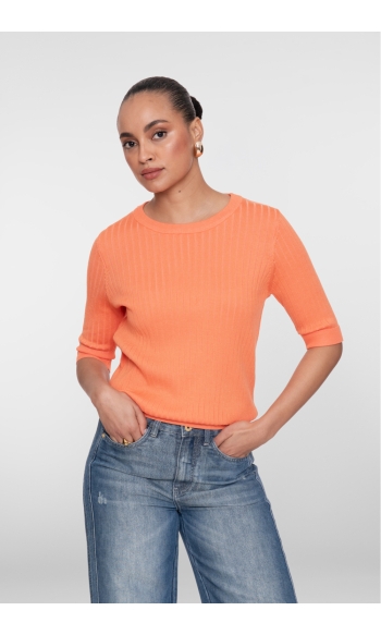 RIB PULLOVER 64064 14 Melon