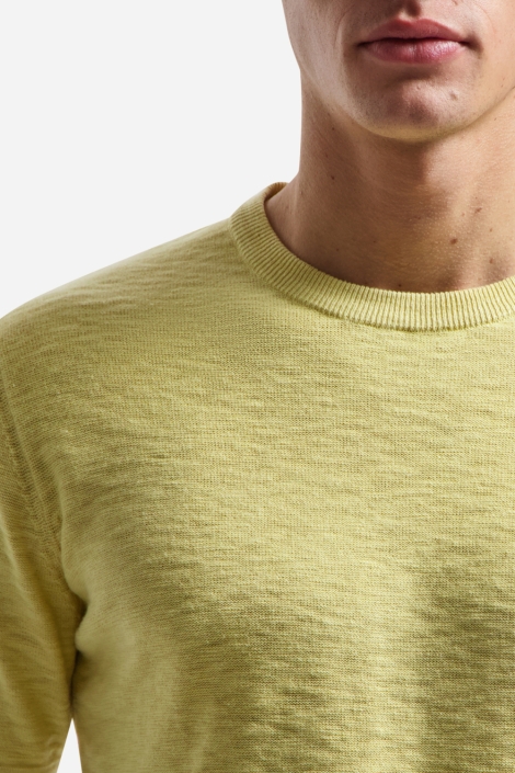 NO-EXCESS gele heren t-shirt | Close up