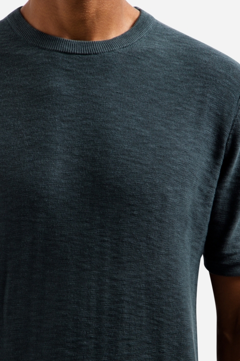 NO-EXCESS grijze heren t-shirt | Close up