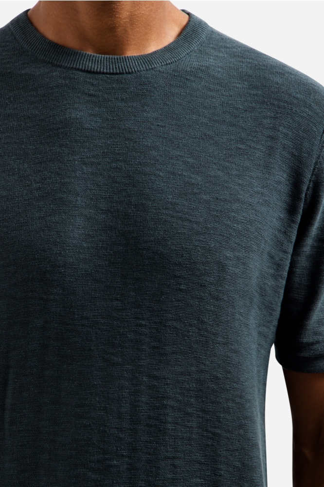 NO-EXCESS grijze heren t-shirt | Close up