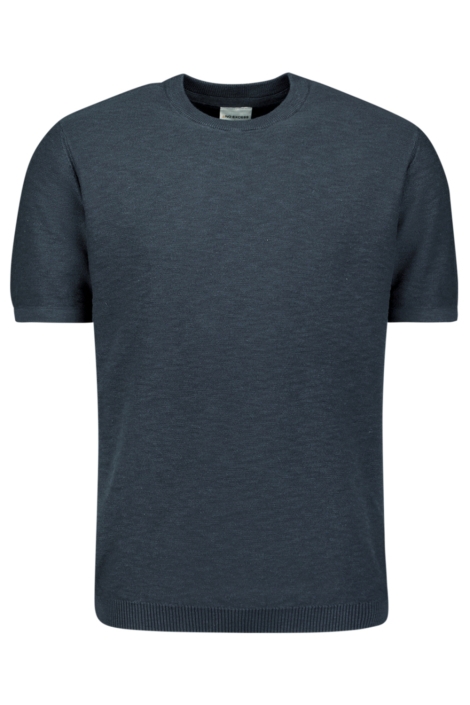 NO-EXCESS blauwe heren t-shirt | Vooraanzicht