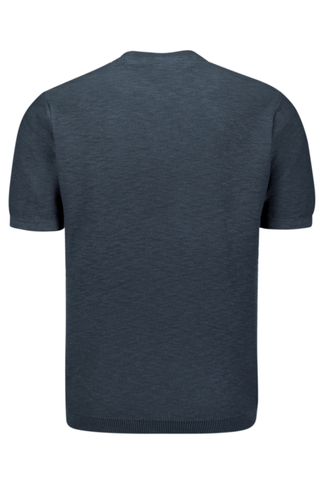 NO-EXCESS blauwe heren t-shirt | Achteraanzicht