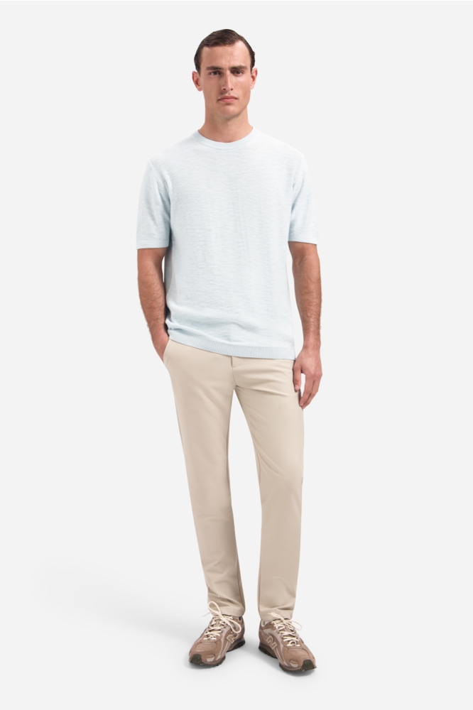 NO-EXCESS blauwe heren t-shirt | Model