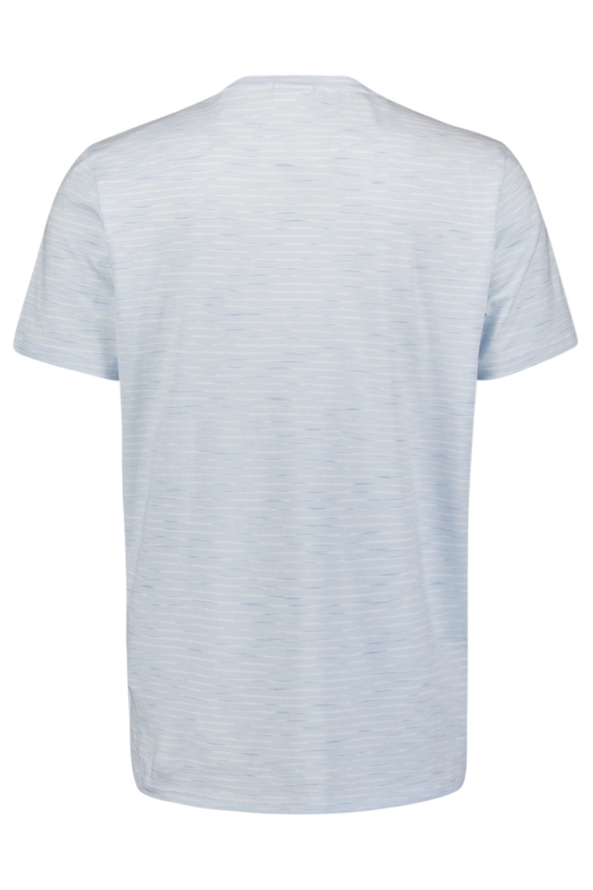 NO-EXCESS blauwe heren t-shirt | Achteraanzicht
