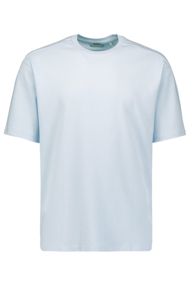 NO-EXCESS blauwe heren t-shirt | Vooraanzicht