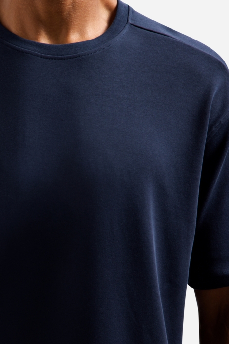 NO-EXCESS blauwe heren t-shirt | Close up