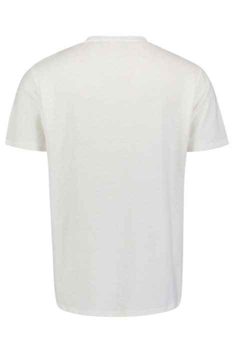 NO-EXCESS witte heren t-shirt | Achteraanzicht