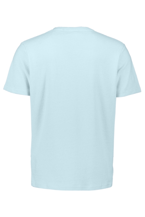 NO-EXCESS blauwe heren t-shirt | Achteraanzicht