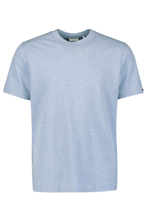 NO-EXCESS blauwe heren t-shirt | Vooraanzicht